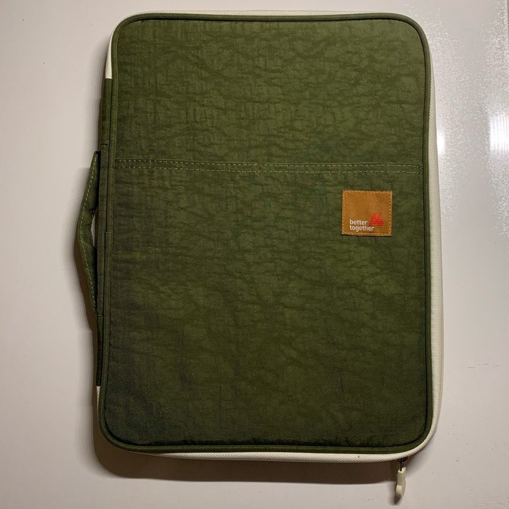 better together stationary/laptop pouch